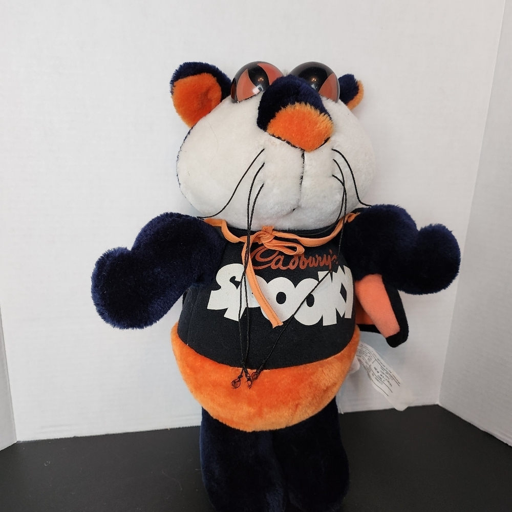 Cadbury Spooky Halloween Cat Plush RARE Mail Order.